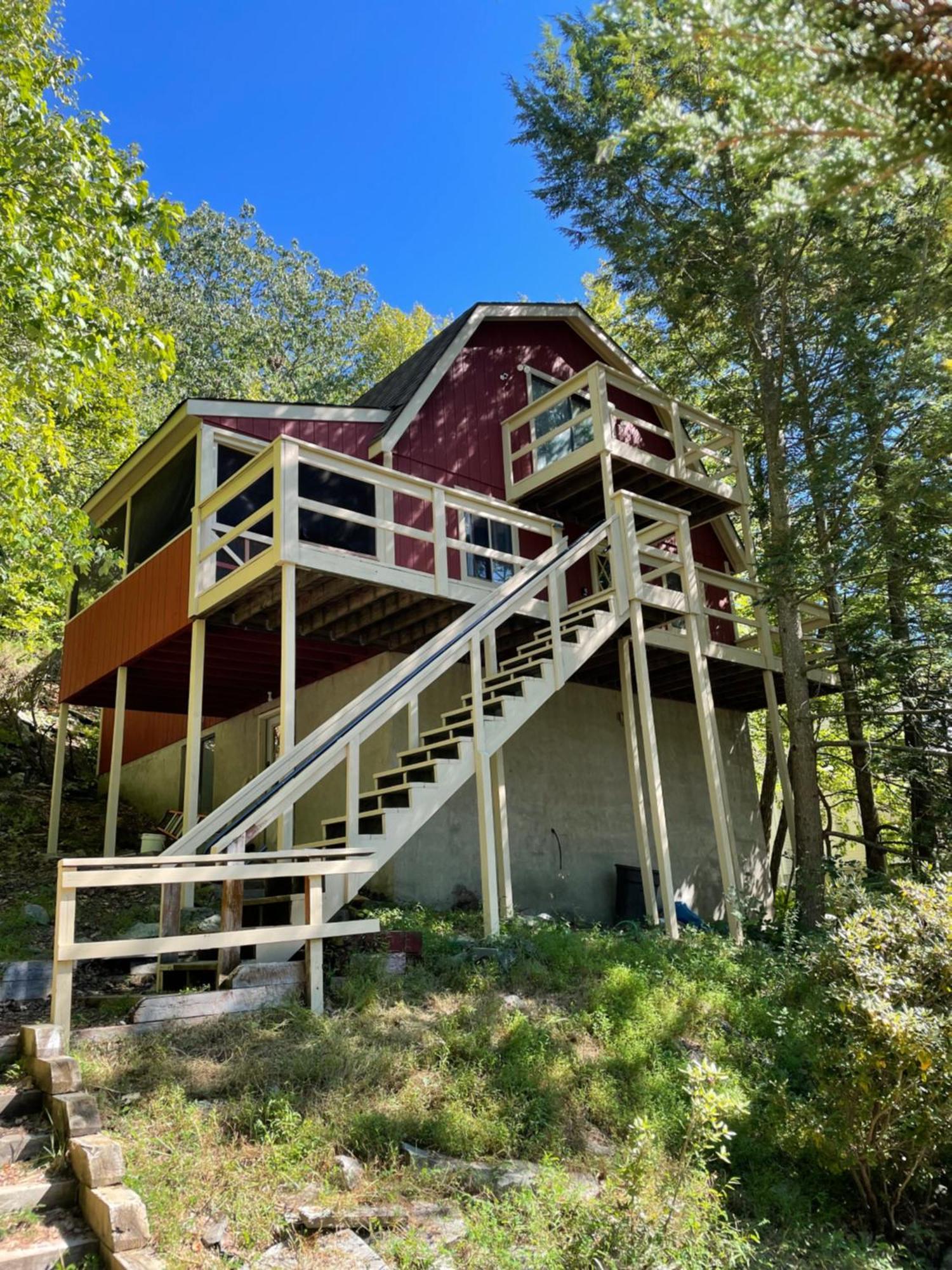 Saw Creek Cabin - Regent Hilltop Bushkill Ngoại thất bức ảnh